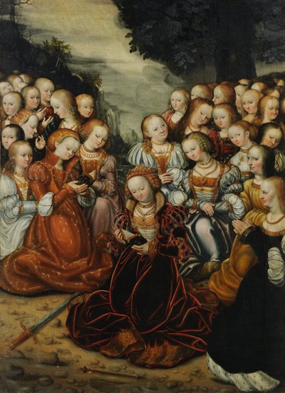 Santa Orsola e le vergini da Lucas Cranach the Elder